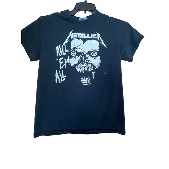 Gildan Other - Gildan Metallica T-shirt Kill 'Em All Heavy Cotton Grapic Tee Black Men's Size S